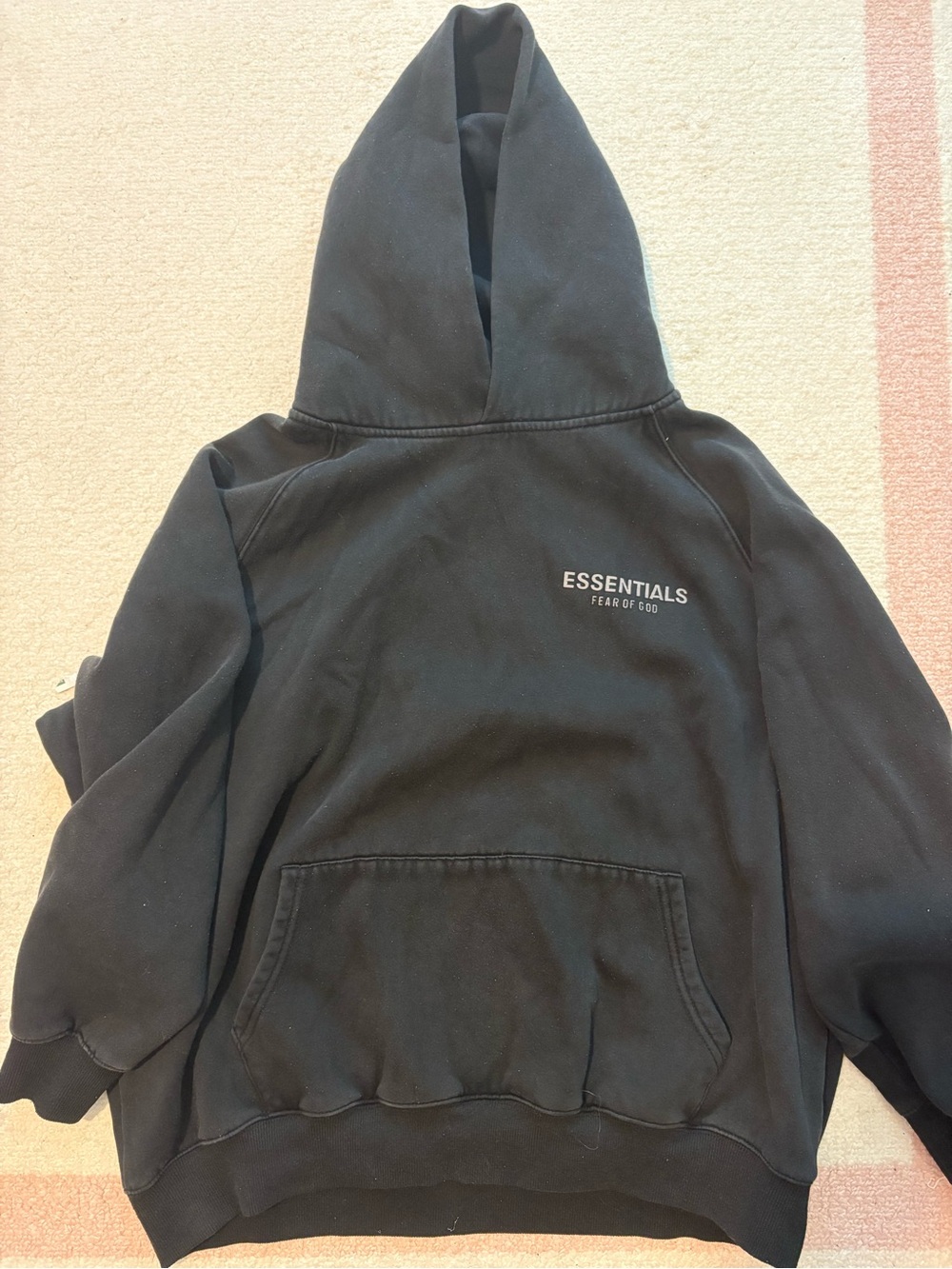 Essentials Black Hoodie